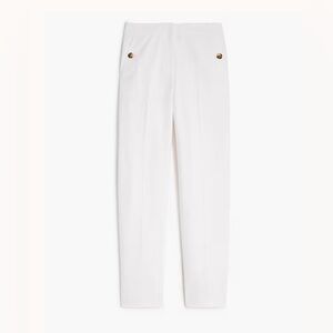 Linen-Cotton Blend Sailor Pant